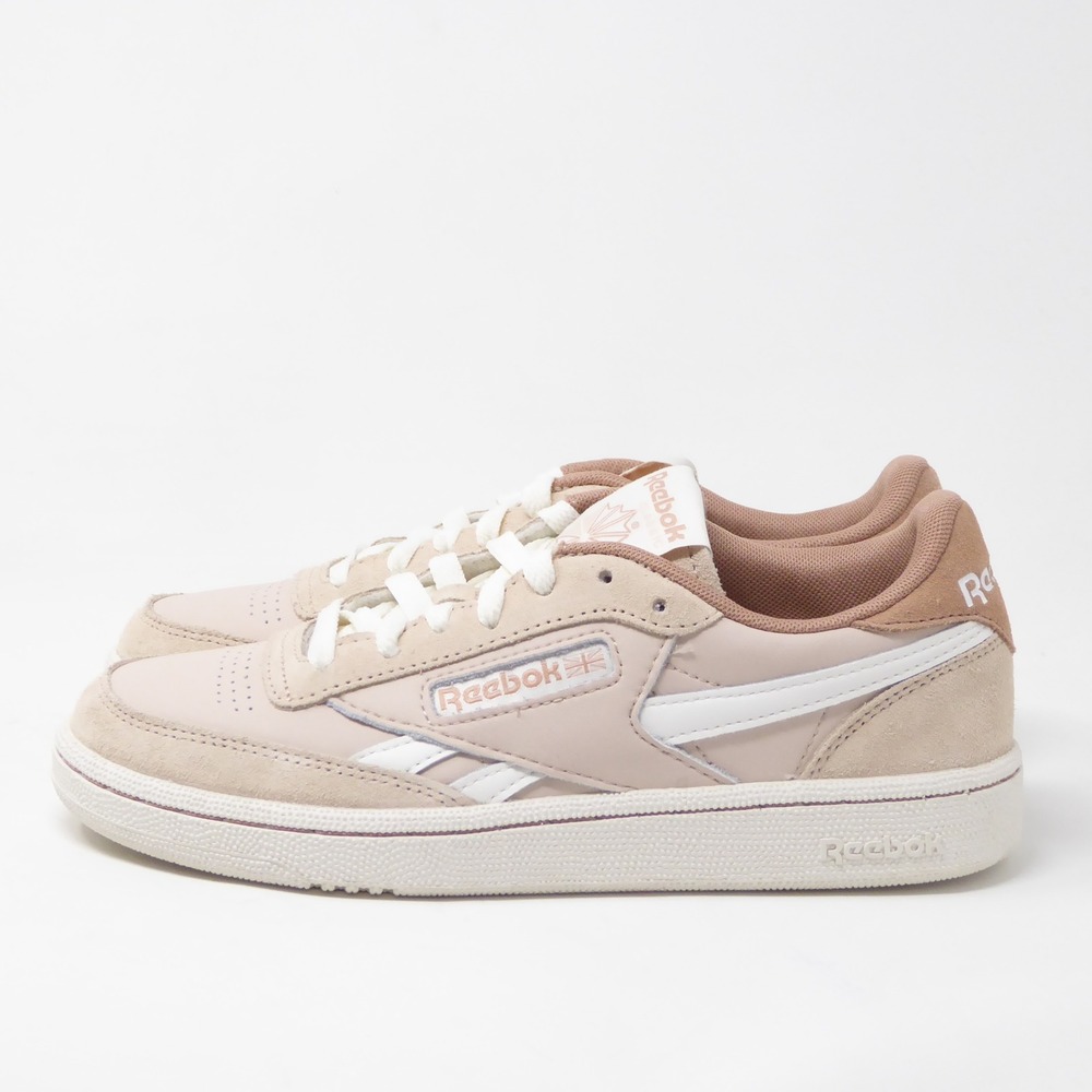 Reebok Womens Club C Revenge II Sneakers Pink Suede Leather Low Top 7 - Picture 4 of 9